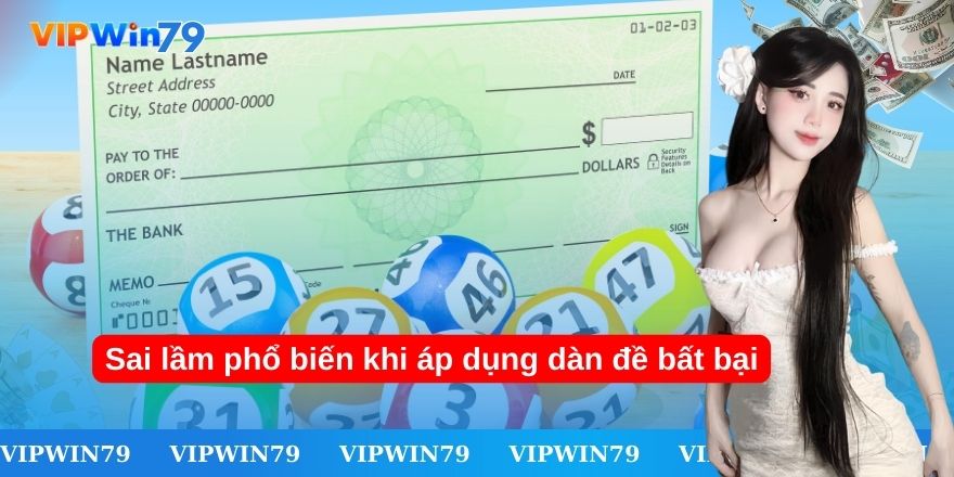 Sai lầm phổ biến khi áp dụng dàn đề bất bại