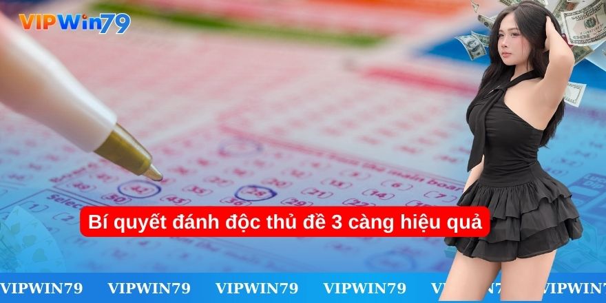 Chơi độc thủ đề 3 càng tại nhà cái VIPWin